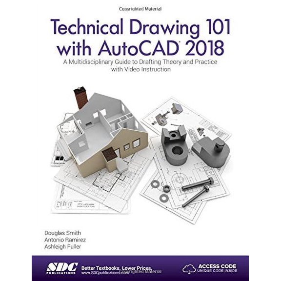 Pre-Owned Technical Drawing 101 with AutoCAD 2018