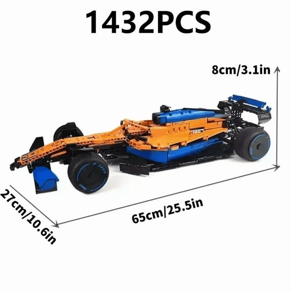 Technical F1 W14 E 1432PCS 42141 Performance Race Car Building Kits Mechanical Group 1:8 Scale DIY Assembly Model Sport Car Gift