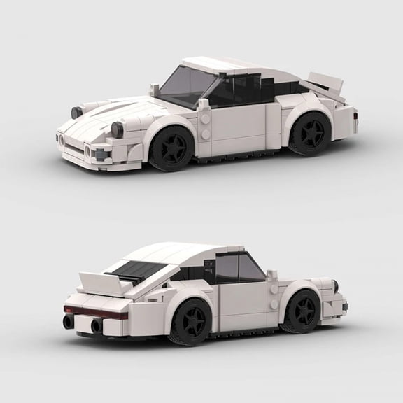 Technical Moc 964 RWB Car City Speed Champion Sports Car Racing Vehicle Building Blocks Brick Educational Construction Toy Kid