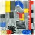 thumbnail image 1 of Technical Parts Pieces Sets Liftarm Beams Bricks Bulk Axles Pins Panels Frame Beams Connectors, 580 Pieces Compatible with Technical-Block MOC Buildings Toys for Boys Adults Kids Age 6+, 1 of 6