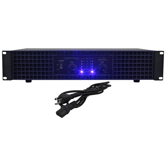 Technical Pro ax1200 2U Professional 2CH Power Amplifier