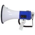 thumbnail image 1 of Technical Pro 50-Watt Megaphone Bullhorn Speaker w/ Siren, Detachable Microphone, Portable Lightweight Strap Detachable PA - Professional Outdoor Voice for Police And Cheer leading, 1 of 6