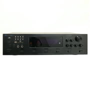 Technical Pro 6000W 6 Zone Bluetooth Hybrid Amplifier Preamp Tuner with Mic Inputs