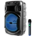 thumbnail image 1 of Technical Pro 8 Inch 800W Bluetooth Speaker with Wireless Microphone Karaoke, 1 of 5