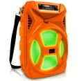 thumbnail image 1 of Technical Pro 8" Portable 500 Watts Bluetooth Speaker with Woofer and Tweeter, Festival PA LED Speaker, USB Card Input & True Wireless Stereo, 1 of 7