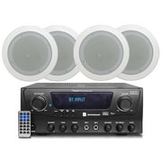 Technical Pro Bluetooth Home Amplifier System 1000W + 4 In-Ceiling Speakers