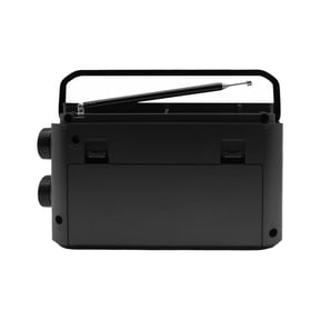 Technical Pro AM/ FM/ SW Radio Portable Bluetooth Speaker High quality listening device with Headphone Output Black