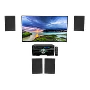 Technical Pro DV4000 4000w Home Theater DVD Receiver+4 5.25 Wall Speakers