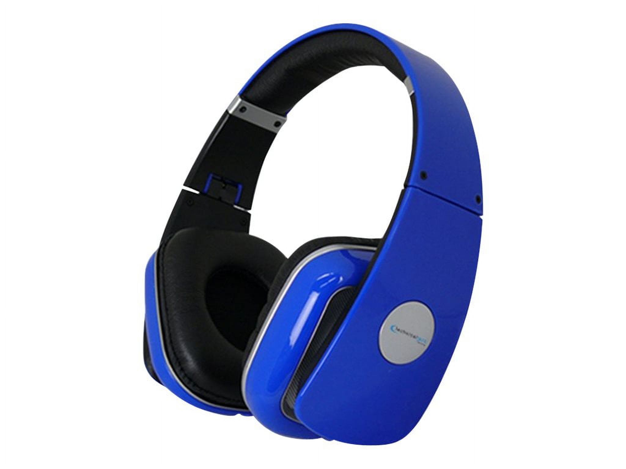 Technical Pro HP630 - Headphones with mic - on-ear - wired - 3.5 mm jack - blue - image 1 of 2