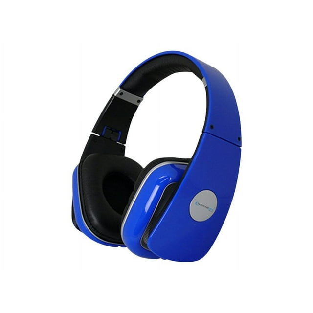 Technical Pro HP630 - Headphones with mic - on-ear - wired - 3.5 mm jack - blue