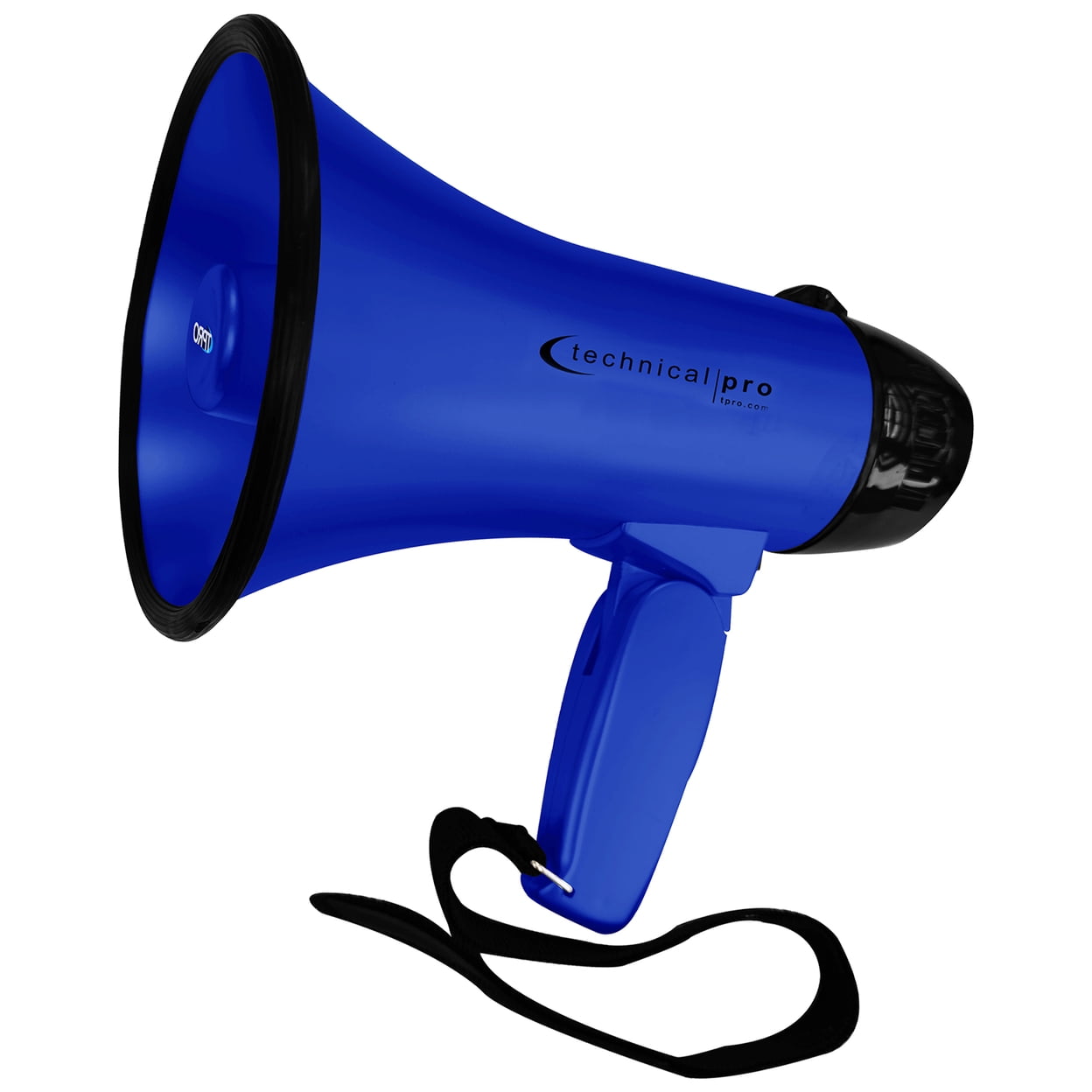 Technical Pro Lightweight Portable Megaphone 20W Blue Black 300M Range Siren