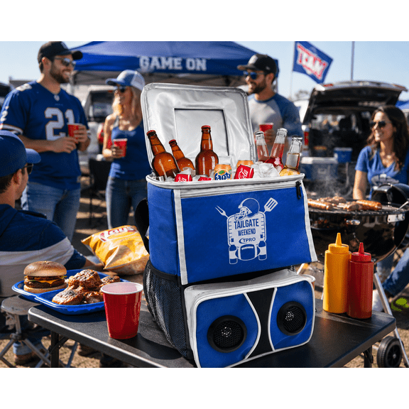 Technical Pro OCOOL5 Insulated Bluetooth Cooler Bag Speaker for Tailgating and Camping