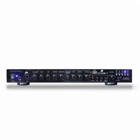 Technical Pro PRE50 2-Channel Rechargeable Pre-Amplifier Pre-Amp w/USB/SD Preamp