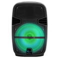 thumbnail image 1 of Technical Pro Portable Bluetooth Speaker with LED Lighting, Black, TPB89LEDT, 1 of 7