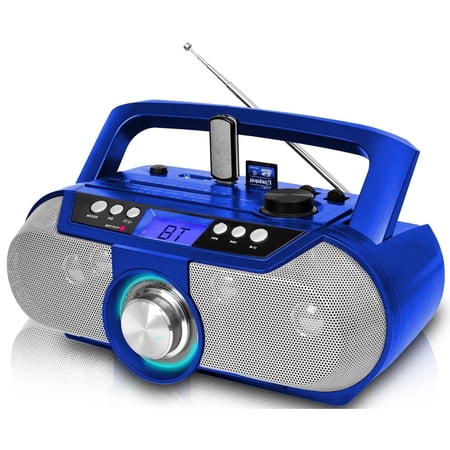 Technical Pro Portable Solar Bluetooth Speaker USB SD Input Lightweight Compact