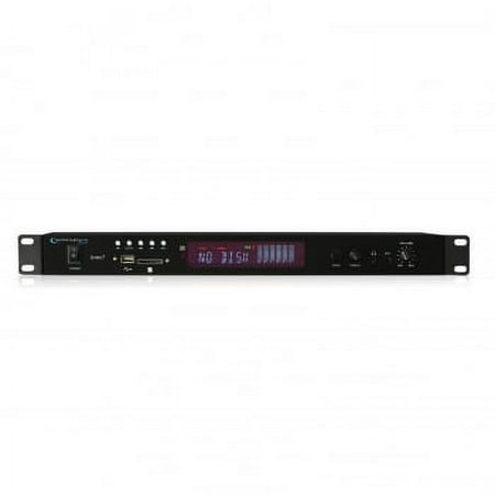 Technical Pro Professional Rack Mountable USB/SD Recording Deck-Black
