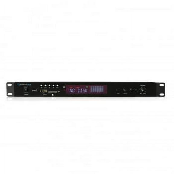 Technical Pro Professional Rack Mountable USB/SD Recording Deck-Black