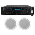 thumbnail image 1 of Technical Pro RX113 Home Theater Amplifier Receiver+(2) 6.5" Ceiling Speakers, 1 of 11
