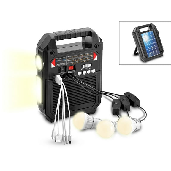 Technical Pro Tp 9-in-1 Solar-powered Bl Speaker