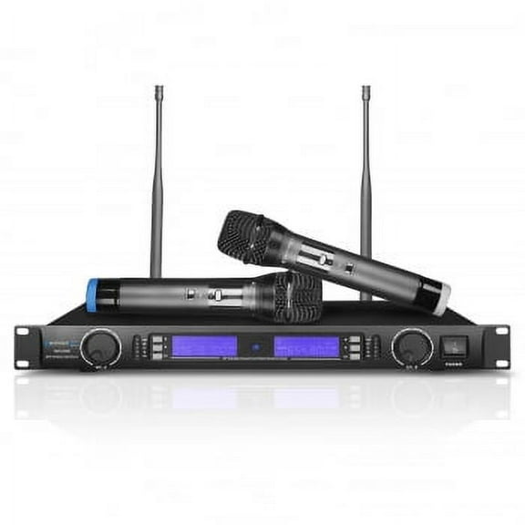 Technical Pro UHF Selectable Channel Dual Microphone System