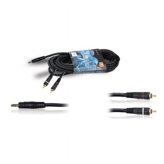 Technical Pro cymr186 MP3 to Dual RCA Audio Cables