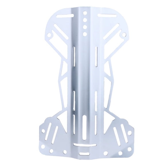 Technical Scuba Diving Hourglass Shaped Aluminum Backplate Snorkeling Part