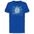 thumbnail image 1 of Technical Side Of Brain Tee Men's -Image by Shutterstock, 1 of 2