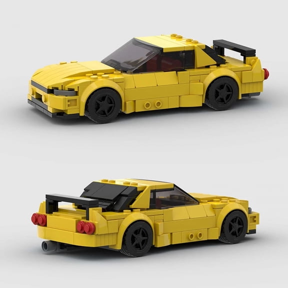 Technical Speed Champions Racer Supercar MOC Skyline R32 Racing City Car Sports Vehicle Building Block Bricks Children Toys Gift