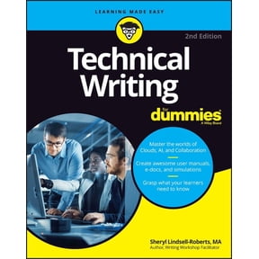 Technical Writing for Dummies, (Paperback)