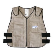 Techniche Cooling Vest,Khaki,5 to 10 hr.,M/L 6626-KHAM/L