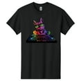thumbnail image 1 of Technicolor DJ Cat T-Shirt, 1 of 4