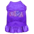 thumbnail image 1 of Rhinestone Pet Dog  Cat Dress Rhinestone, "Technicolor Diva", 1 of 10