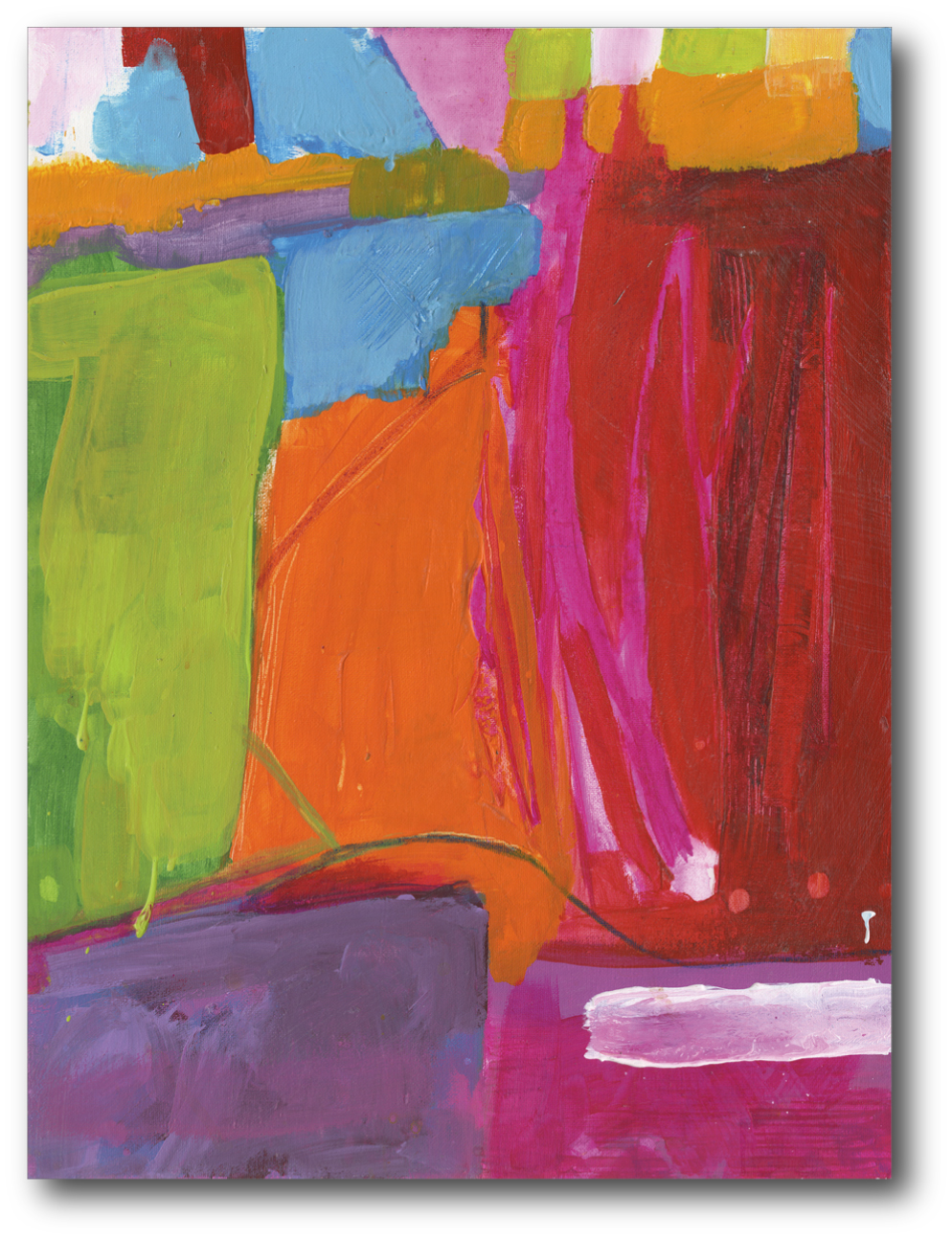 Technicolor Gallery-Wrapped Canvas Wall Art, 16x20