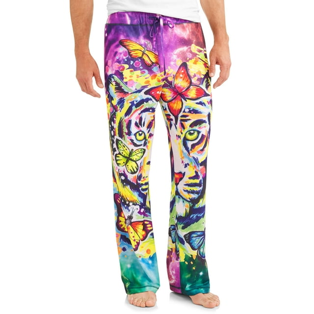 Technicolor Tiger Men's Sublimated Sleep Pants - Walmart.com