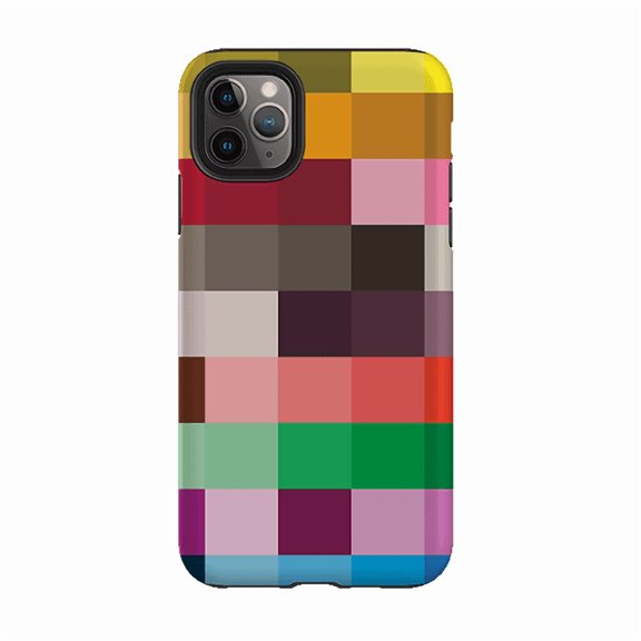 Technicolor Vibrant Rainbow Art Phone Case for iPhone 16 15 14 13 12 11 Pro Max