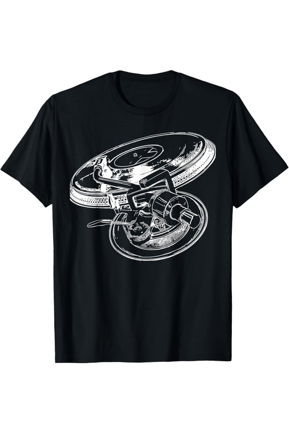 Technics 1200 Turntable - Club DJ - Vinyl Junkie T-Shirt
