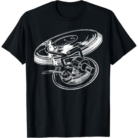 Technics 1200 Turntable - Club DJ - Vinyl Junkie T-Shirt
