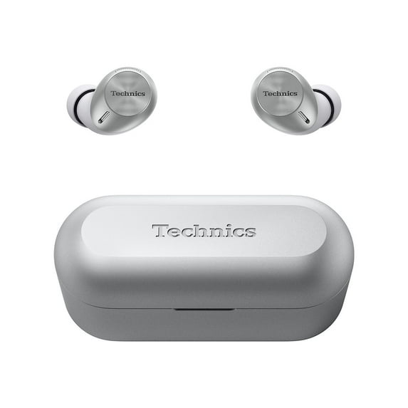Technics EAH-AZ40M2 2nd Gen Bluetooth In-Ear Headphones, Silver