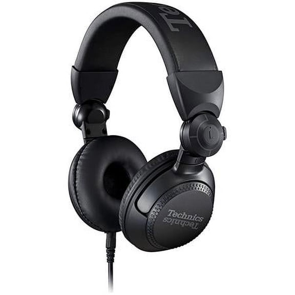 Technics EAH-DJ1200 Professional On-Ear DJ Headphones - Black
