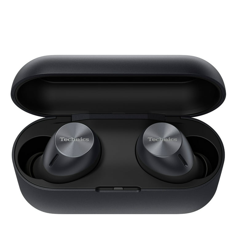 Technics Earbuds, True Wireless with Charging Case, Black