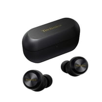 Technics Reference Class Hi-Fi Wireless Earbuds, Dolby Atmos with Head Tracking, Adaptive Noise Cancelling, 3 Device Multipoint, 10-hr Battery, Wireless Charging, Improved Fit - EAH-AZ100-K (Black)