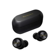Technics Reference Class Hi-Fi Wireless Earbuds, Dolby Atmos with Head Tracking, Adaptive Noise Cancelling, 3 Device Multipoint, 10-hr Battery, Wireless Charging, Improved Fit - EAH-AZ100-K Black