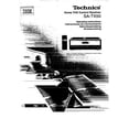 thumbnail image 1 of Instruction Manual ONLY for Technics SA-TX50 Receiver Owners Instruction Manual REPRINT, 1 of 1
