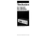 thumbnail image 1 of Instruction Manual ONLY for Technics SU-8044 SU-8044K Amplifier Owners Instruction Manual REPRINT, 1 of 1