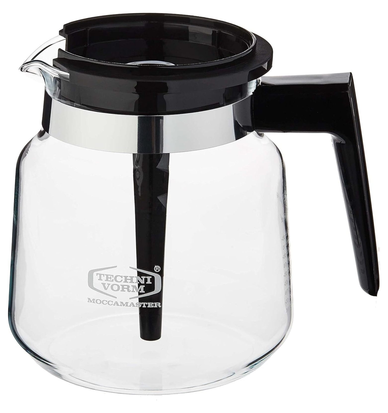 Technivorm Moccamaster Glass Carafe - 1.25L (40 Oz) Replacement Carafe For KB Model Brewers