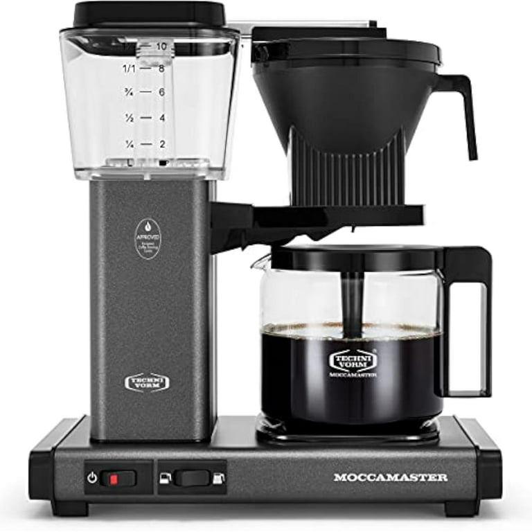 Technivorm MOCCAMASTER KBGC741AOブラック Technivorm Moccamaster KBT 741 Black Coffee Maker – Whole