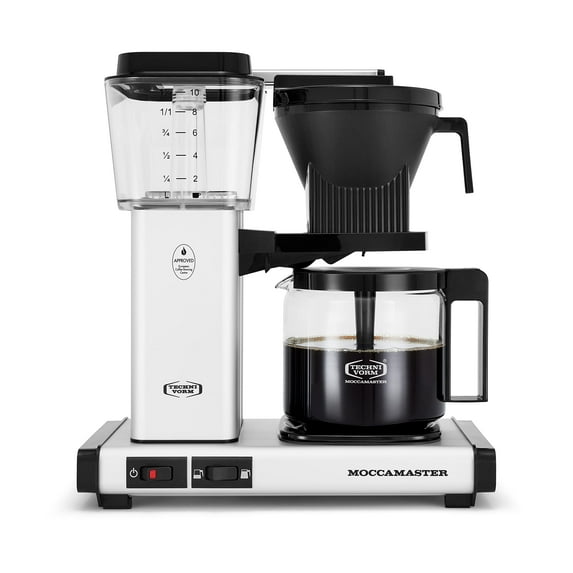 Technivorm Moccamaster Select Matte Silver 10-Cup Drip Coffee Maker