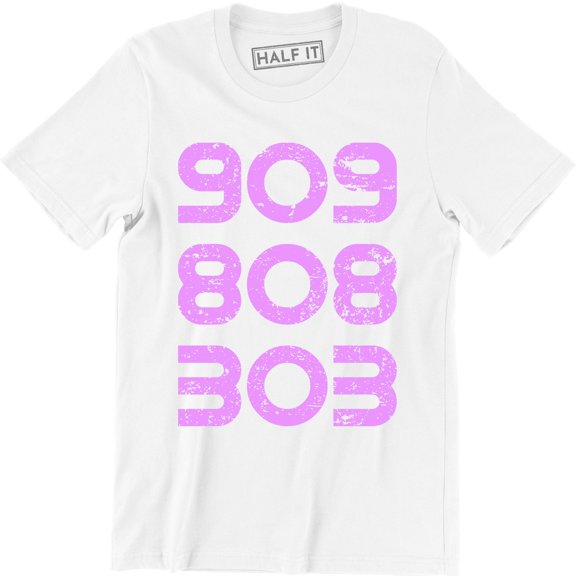 Techno 909 808 303 Slogan Drum House Tech Underground DJ Top Producer T-Shirt