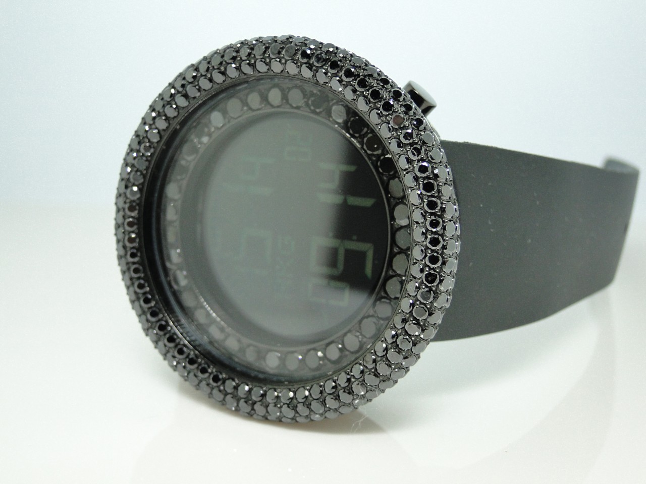 TECHNO COM BY KC Techno Com Kc Joe Rodeo Simulated Diamond Watch 15