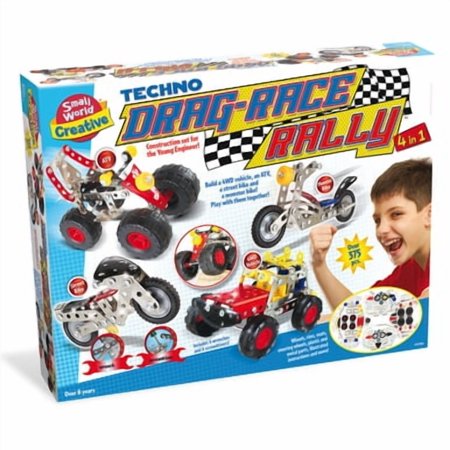 Techno Drag-Race Rally 4-In-1-